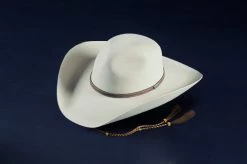 Atwood Women's Palm Leaf Hats - Caroline Too White With Stampede String