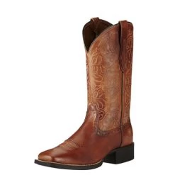 Ariat Women's Boots - Round Up Remuda - Naturally Rich