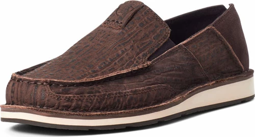 Ariat Men's Casuals - Cruiser - Bark Bison / Chocolate Suede