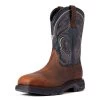 Ariat Men's Work Boots - WorkHog XT Cottonwood / Carbon Toe - Brown Oiled Rowdy