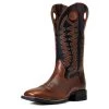 Ariat Men's Barrel Brown & Cask Black Sidepass Boots