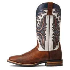 Ariat Brown Cream Brush Rider Square Toe