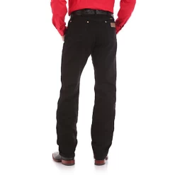 Wrangler Mens Jeans - Cowboy Cut Original Fit - Shadow Black