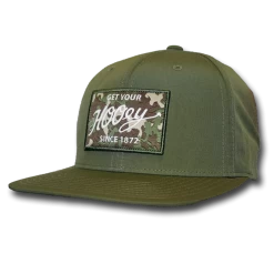 Hooey Rip Cord Army Green Cap-Hooey Camo Patch