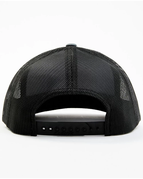 Oil Field Hats - Sniper Pig America Flag Rubber Patch / Charcoal - Image 3