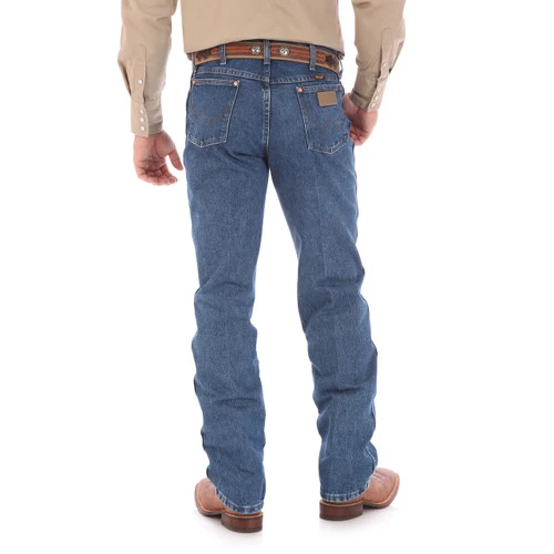 Wrangler Mens Jeans - Cowboy Cut Original Fit - Stonewash