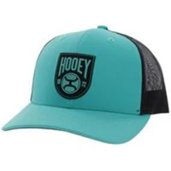 Hooey High Profile Turquoise/Black Cap-Hooey Patch