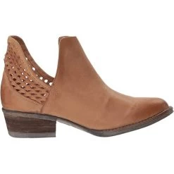 Circle G By Corral Women's Boots - Cut Out Shortie - Brown