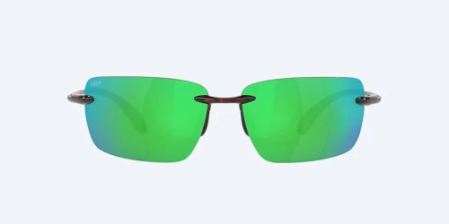 Costa Sunglasses - Gulf Shore 10 - Shiny Tortoise / Green Mirror 580P