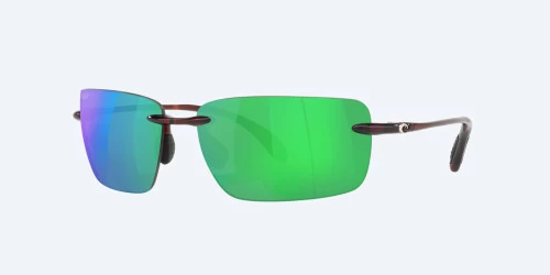 Costa Sunglasses - Gulf Shore 10 - Shiny Tortoise / Green Mirror 580P - Image 2