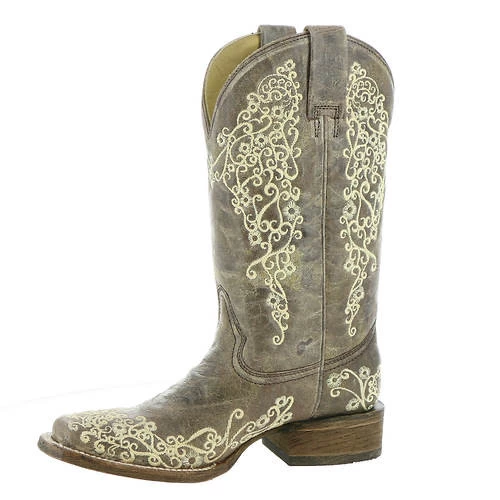 Corral Women's Boots - Crater Embroidery - Brown - Image 2
