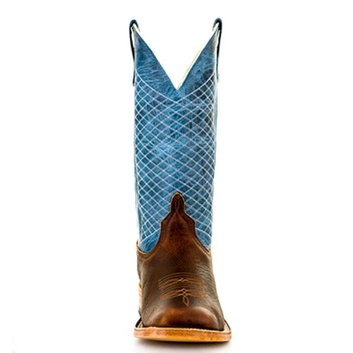 Anderson Bean Men's Boots - Mike Tyson Bison / Blue Lava - Image 3