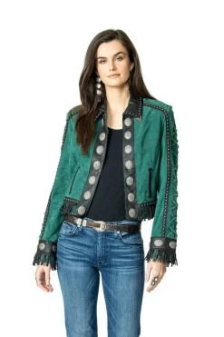 Double D Ranchwear Women’s - Crazy Town Jacket - Ruidoso Pine