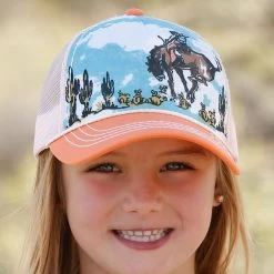Cinch Cruel Denim Girls Bronc Cap