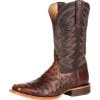 Durango Men's Antiqued Saddle Full Quill Square Toe Boot