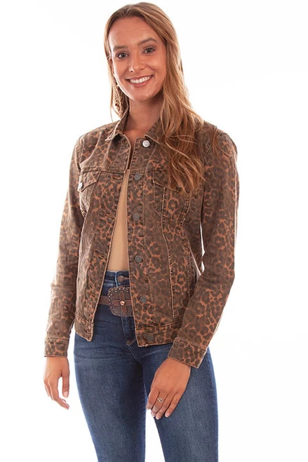 Scully Women's Jacket - Honey Creek Collection - Leopard