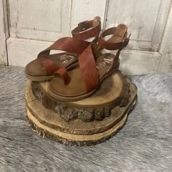Gypsy Jazz Rust Steffy Sandal