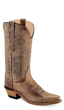 Jama Old West Women's - Cactus Brown Boots
