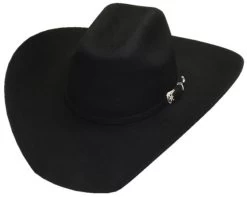 6X Black Maverick Felt Hat