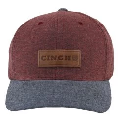 Cinch Burgundy And Navy Cap