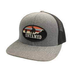 Red Dirt Hat Co Cap - Untamed - Heather Gray / Black