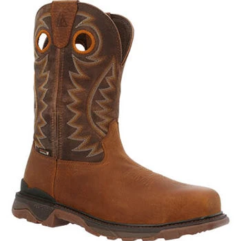 Rocky Boots Rocky Carbon 6: 11" Carbon Toe Waterproof Pull-On Western Boot - Image 2