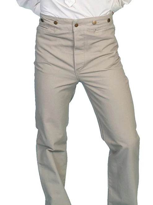Scully Men's Range Wear Apparel - Cotton Canvas Pants - Sand