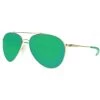 Costa Sunglasses - Piper - Shiny Gold / Green Mirror