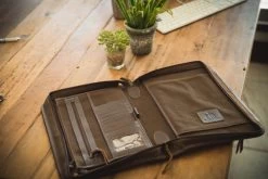 STs Ranchwear Accessories - Canvas Binder - Chocolate