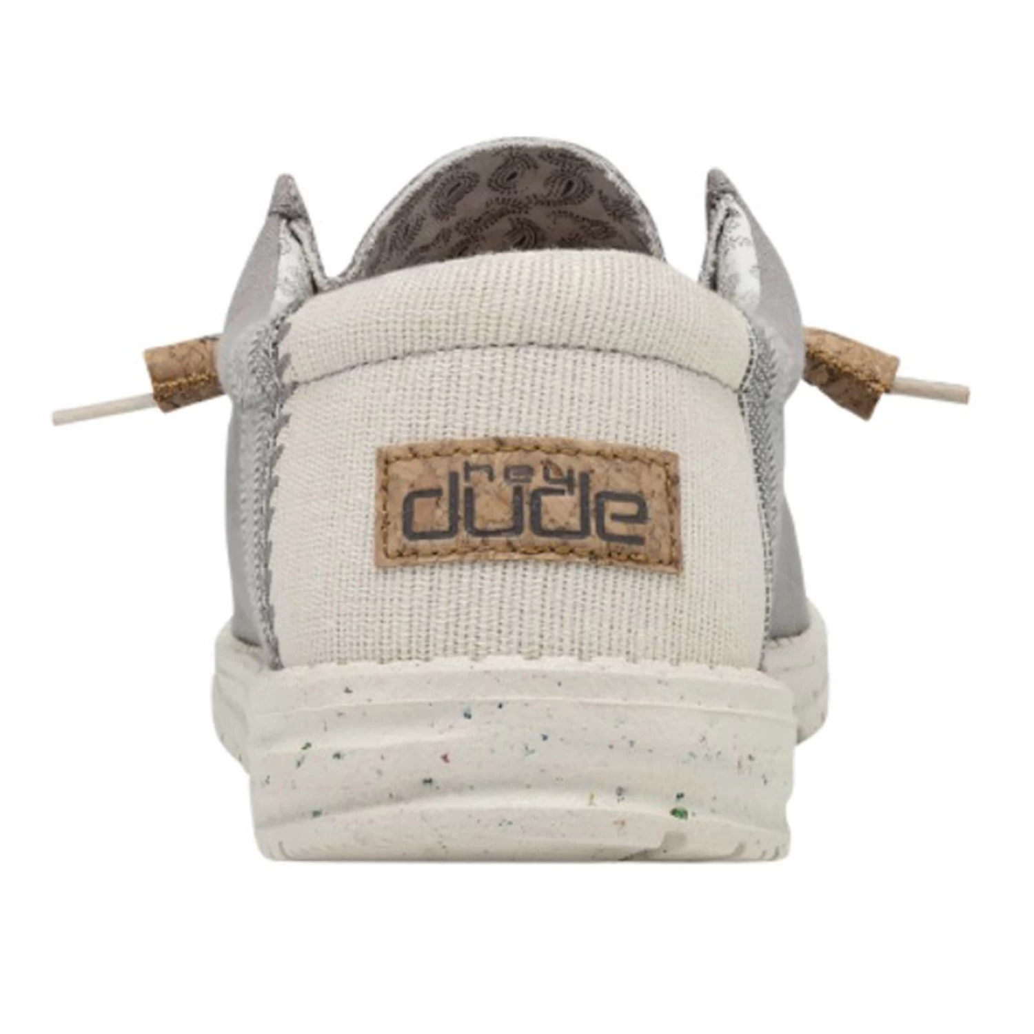 Heydude Hey Dude Men's Wally Linen Natural Grey Casual Shoe - Image 5