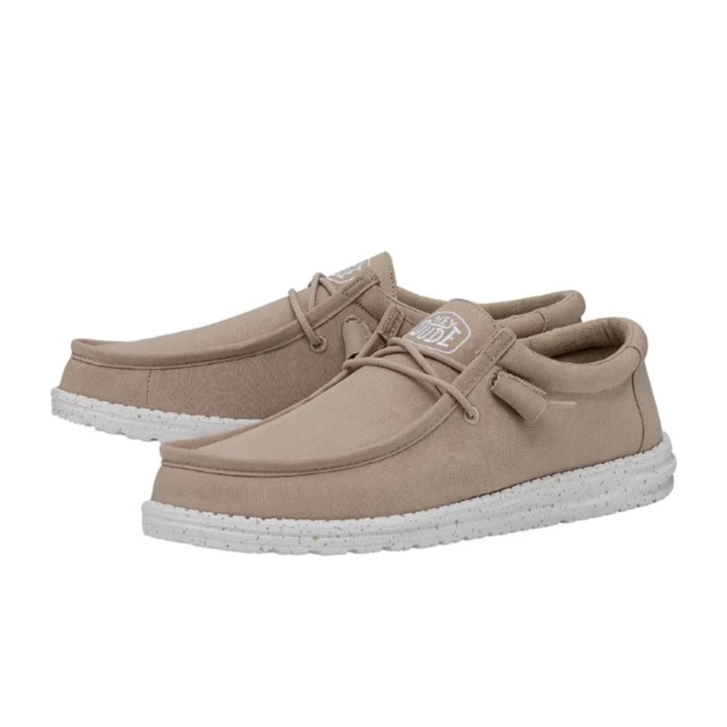 Heydude Hey Dude Men's Wally Slub Canvas Tan
