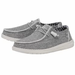 Heydude Hey Dude Women's Wendy White Boho Stitch White Melange