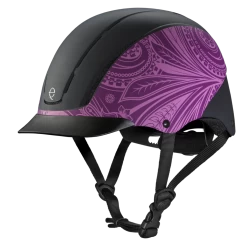 Troxel Spirit Purple Boho Helmet