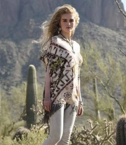 Double D Ranch Women's - Sunset On The Mountain Poncho