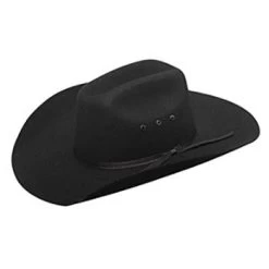 Youth " Maverick " Felt Hat Black
