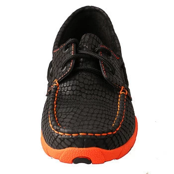 Twisted X Women's Black & Orange Driving Moc - Image 2