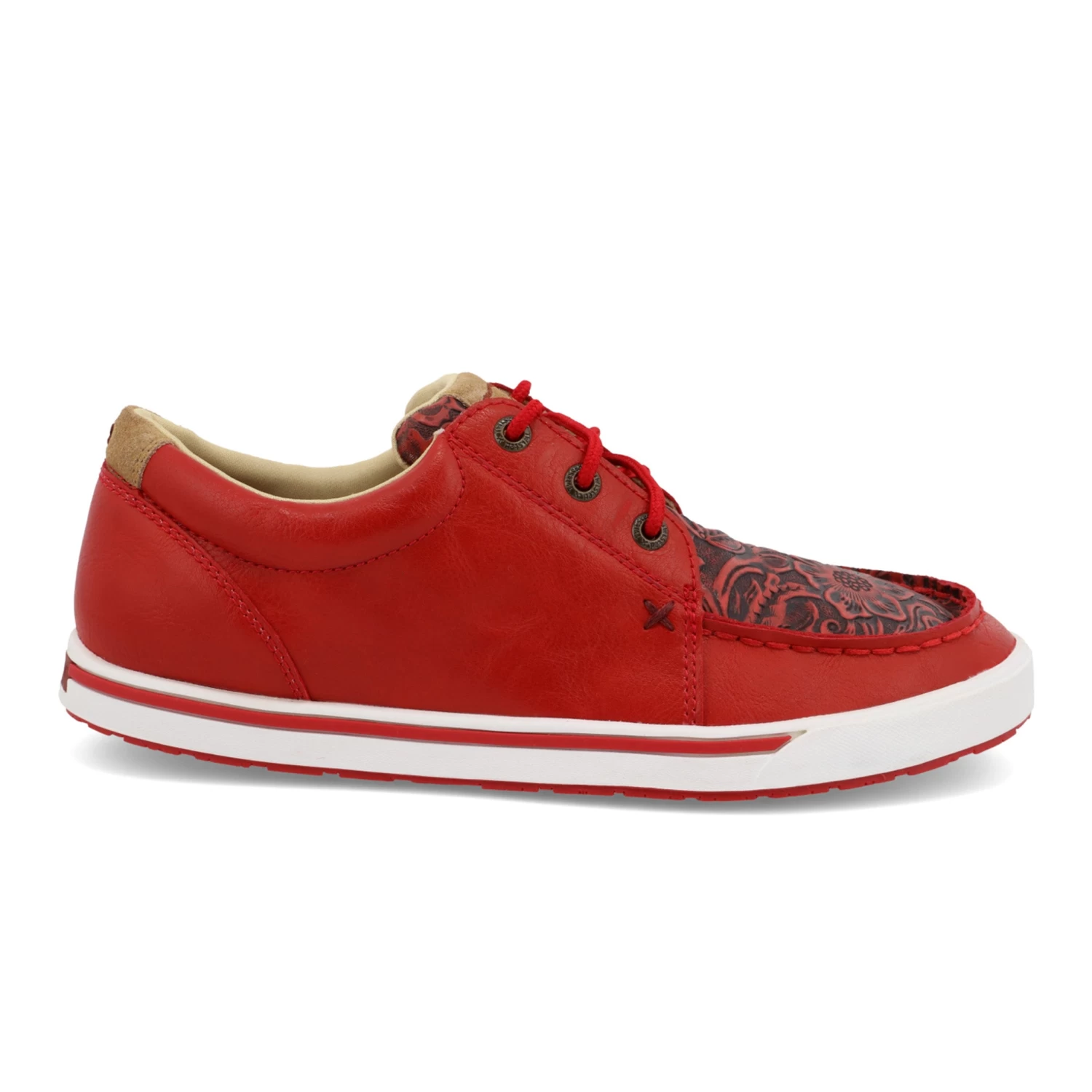 Twisted X Red Tooled Kicks - Image 4