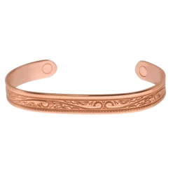 Sabona Men's Bracelet - Copper Western Scroll - Magnetic