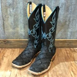 Anderson Bean Matte Black Big Bass Boots