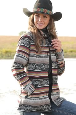 Ariat Cruel Girl Women's Jacket - Blanket Stripe Tweed