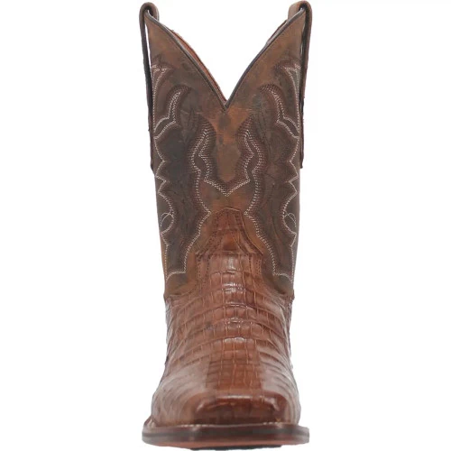 Dan Post Men's Boots - Kingsly Caiman - Bay Apache - Image 4