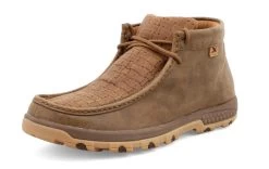 Twisted X Men's Bomber Chocolate Weave Moc