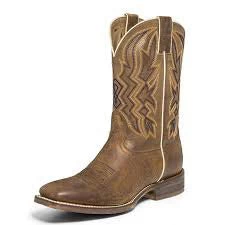 Nocona Brown Deputy Square Toe Boot