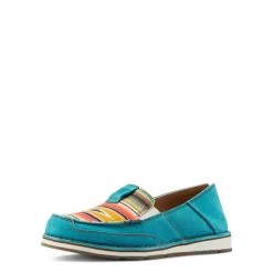 Ariat Women's Casuals - Cruiser - Teal Suede / Turquoise Serape