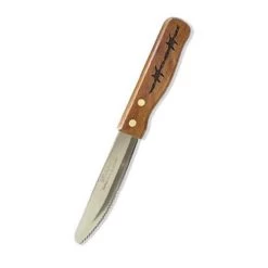 Moss Brothers Housewares - Engraved Designs - 4 House-Style Steak Knives With Or Without Holder