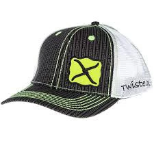 Twisted X Lime And Black Pin Stripe Cap