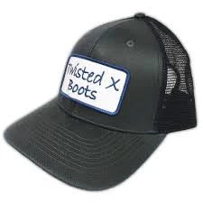 Twisted X Blue And White Cap