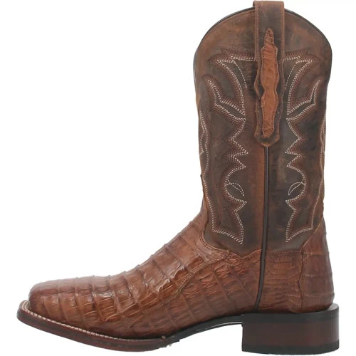 Dan Post Men's Boots - Kingsly Caiman - Bay Apache - Image 3